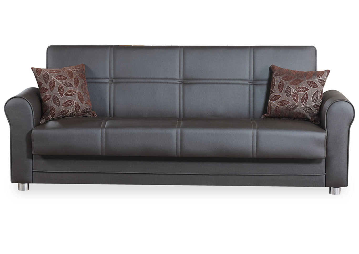 Avalon Plus Zen Brown PU Sofabed Affordable Furniture & Carpet